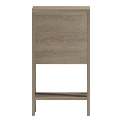 Κομοδίνο Reppo pakoworld sonoma 30x30x55εκ