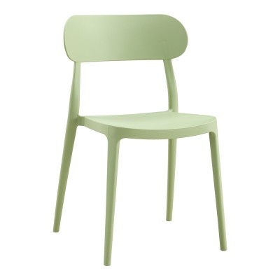 Καρέκλα Amvroan στοιβαζόμενη pakoworld με UV protection pp μέντα 51x49x79.5εκ