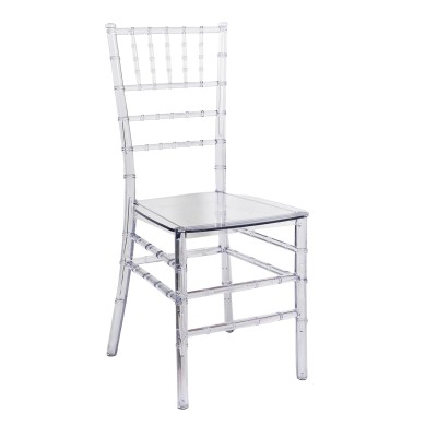 Καρέκλα Tiffany pakoworld διάφανο pc 38x38.5x88εκ