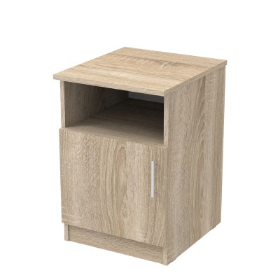 Κομοδίνο Galdi pakoworld σε sonoma απόχρωση 40x45x60εκ