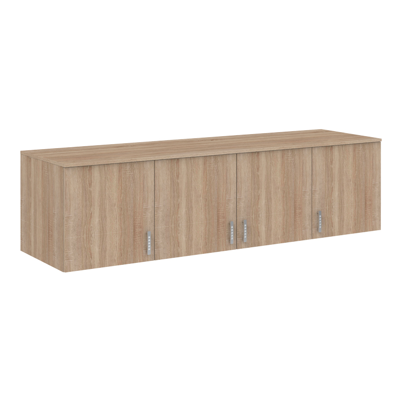 Πατάρι ντουλάπας Royal pakoworld τετράφυλλο sonoma 200x58x53εκ
