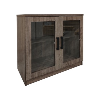 Παπουτσοθήκη-ντουλάπι Sapato pakoworld σε oak απόχρωση 80x40x80εκ
