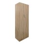 Ντουλάπα δίφυλλη Athos pakoworld σε sonoma απόχρωση 60x42x180εκ