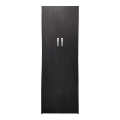 Ντουλάπα δίφυλλη Athos pakoworld σε wenge απόχρωση 60x42x180εκ