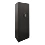 Ντουλάπα δίφυλλη Athos pakoworld σε wenge απόχρωση 60x42x180εκ