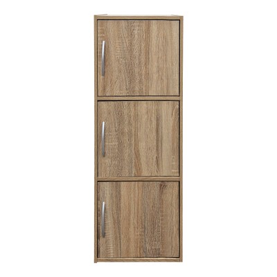 Ντουλάπι-στήλη Soline pakoworld sonoma 40x34.5x90.5εκ