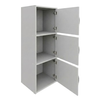 Ντουλάπι-στήλη Soline pakoworld λευκό 40x34.5x90.5εκ