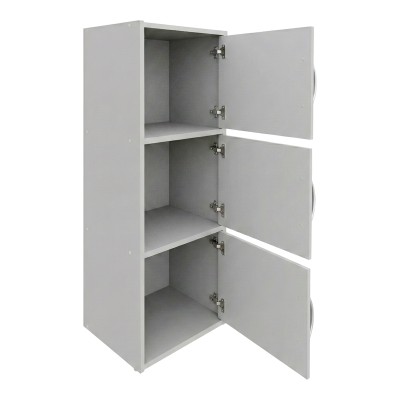 Ντουλάπι-στήλη Soline pakoworld λευκό 40x34.5x90.5εκ
