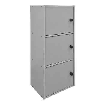 Ντουλάπα-στήλη Wirdia pakoworld ανοιχτό γκρι 30.5x24x71.5εκ