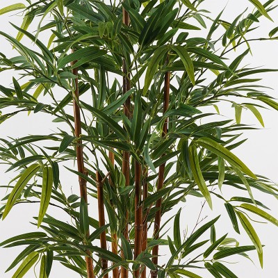 Διακοσμητικό φυτό σε γλάστρα Rhapis Palm Inart πράσινο Φ60x120εκ