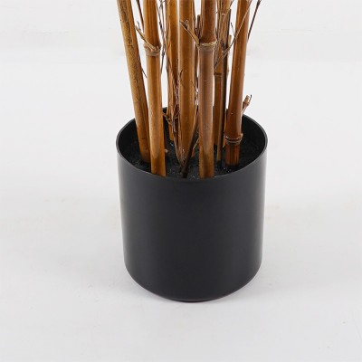 Διακοσμητικό φυτό σε γλάστρα Rhapis Palm Inart πράσινο Φ60x120εκ