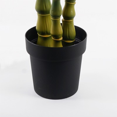 Διακοσμητικό φυτό σε γλάστρα Arti Bamboo Inart πράσινο Φ70x150εκ
