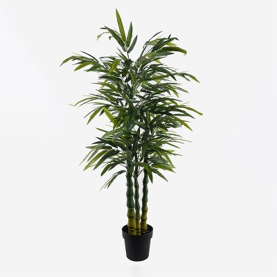 Διακοσμητικό φυτό σε γλάστρα Arti Bamboo Inart πράσινο Φ70x150εκ