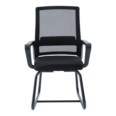 Καρέκλα επισκέπτη Palma pakoworld mesh μαύρο 46x52x94εκ