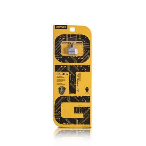 Remax RA-OTG / Adaptor OTG usb  Silver