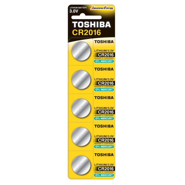 Toshiba Lithium Coin CR2016 5BL