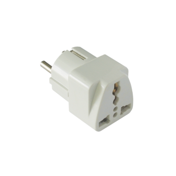 ΟΕΜ Αντάπτορας UK-US σε EU Schuko DT 220V, Universal, Λευκό 17704
