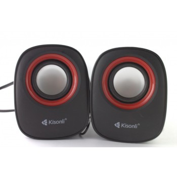 KISONLI SPEAKERS V360 2×1,5W USB, Πολύχρωμα