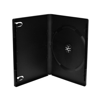 DVD Case for 1 disc 14mm machine packing Black