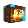 Modee Lighting Χριστουγεννιάτικα Λαμπάκια LED Τύπου Berry με Τροφοδοτικό (100LED/10m/10cm) Θερμό Λευκό