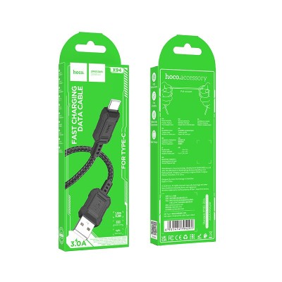 HOCO USB A to Type C 3A X94 Cable 1m Black