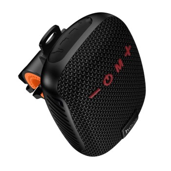 Hoco HC35 Φορητό Ηχείο 5W BT v5.4 TF CARD AUX USB FM 500mAh με Κλιπ Στήριξης Τιμονιού Μαύρο