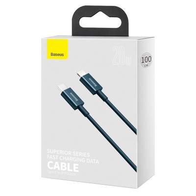 Baseus Superior PD USB-C - Lightning Cable 1.0m 20W (CATLYS-A03)