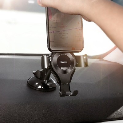 Baseus SUYL-XP01 Osculum gravitational phone holder black