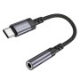 Borofone Adapter BV24 Graceful - Type C to jack 3,5mm - grey