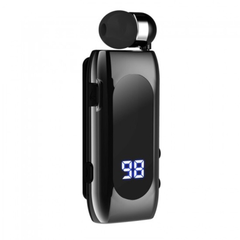 Borofone K55 In-ear Bluetooth Handsfree Ακουστικό Πέτου Μαύρο