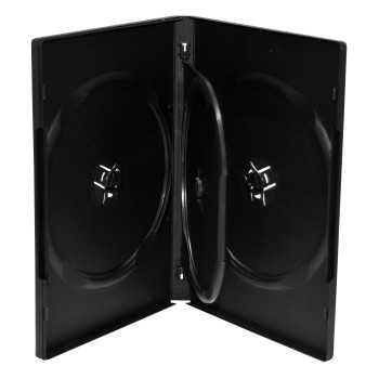 MediaRange DVD Case for 3 discs 14mm Black (MRBOX15)