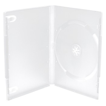 MediaRange DVD Case for 1 Disc 14mm Frosted/Transparent (MRBOX25-M)