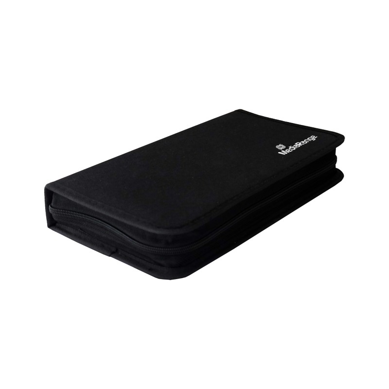 MediaRange Media Storage Wallet for 48 Discs Nylon Black (MRBOX51)