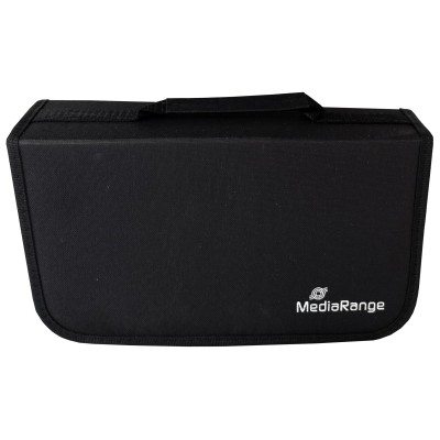 MediaRange Media Storage Wallet for 96 Discs Nylon Black (MRBOX55)