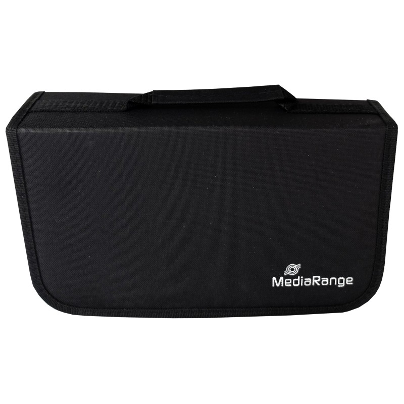 MediaRange Media Storage Wallet for 96 Discs Nylon Black (MRBOX55)