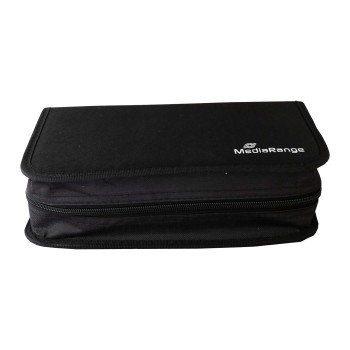 MediaRange Media Storage Wallet for 96 Discs Nylon Black (MRBOX55)