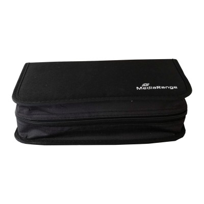 MediaRange Media Storage Wallet for 96 Discs Nylon Black (MRBOX55)