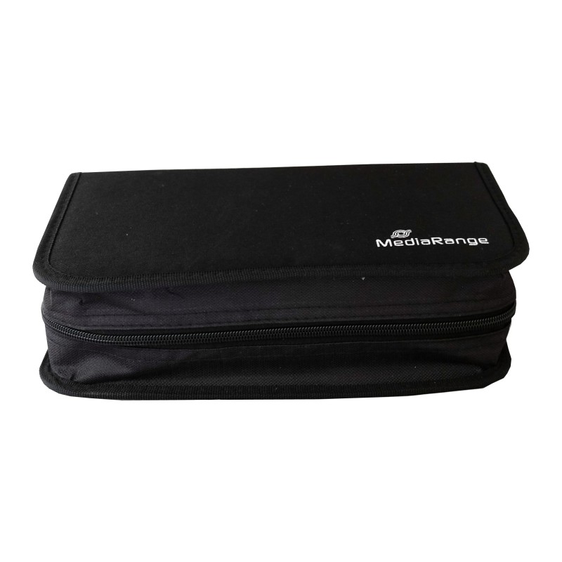 MediaRange Media Storage Wallet for 96 Discs Nylon Black (MRBOX55)