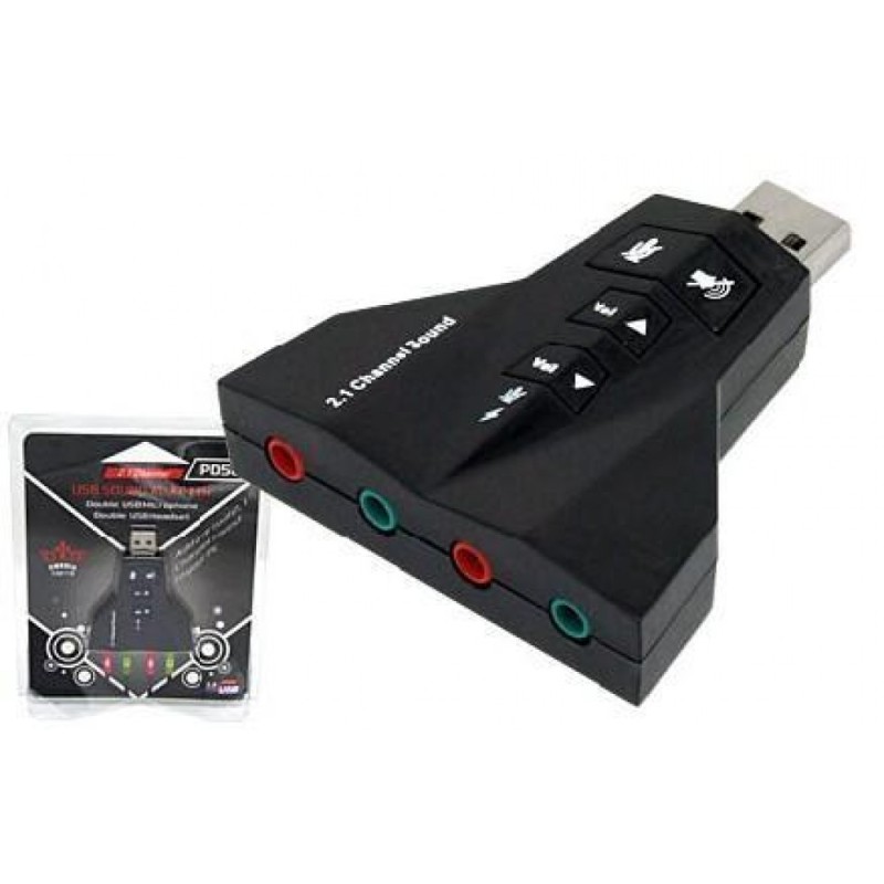 USB Sound card, No brand, 7.1-17014 - Sound cards