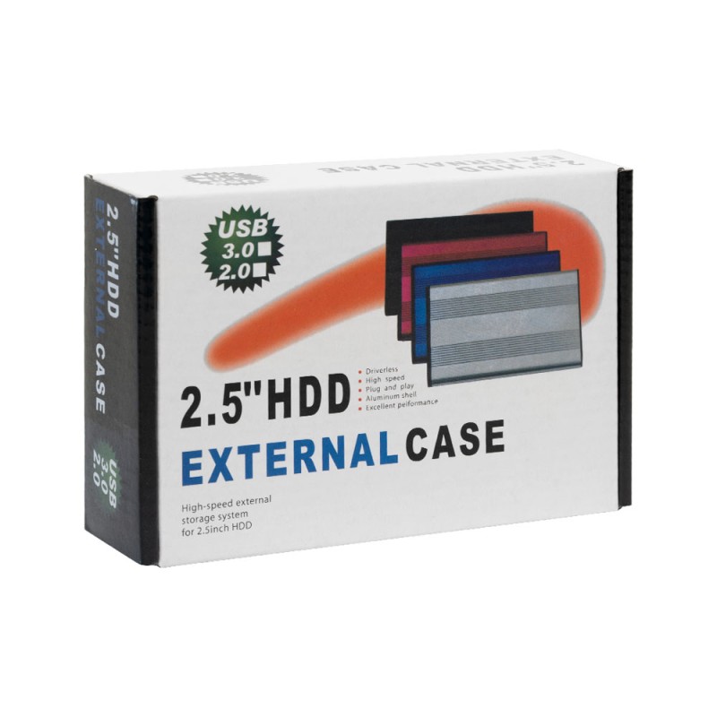 OEM Aluminum Case for 2.5" SATA 2.0- 17018