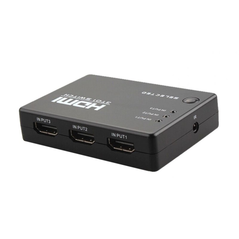 Switch 3xHDMI, OEM, Black - 18226
