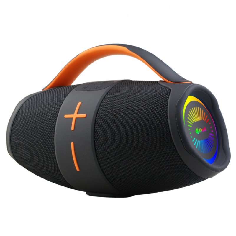 Kisonli К5 Ηχεἰο Bluetooth, USB, SD, AUX, RGB, Μαυρο, 20W- 22295