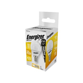 ENERGIZER S16579 ΛΑΜΠΑ  ΛΕΥΚΗ ΣΥΣΚΕΥΑΣΙΑ LED GOLF E14 5,2W 470LM ΘΕΡΜΟ WARM WHITE