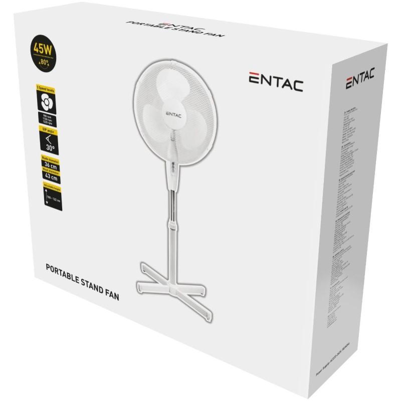 Entac Ανεμιστήρας Ορθοστάτης 45W