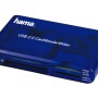 Hama USB 2.0 Multi Card Reader 35 in 1, blue 55348