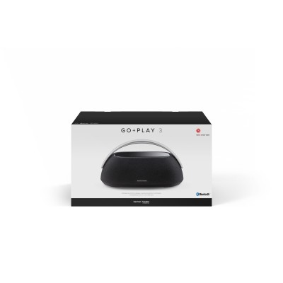 harman/kardon Go & Play 3, Portable Bluetooth Speaker With built in Subwoofer, (Black)