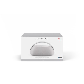 harman/kardon Go & Play 3, Portable Bluetooth Speaker With built in Subwoofer, (Grey)