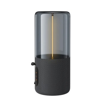 Hoco BS64 Rocker Φορητό Ηχείο Wireless V5.4 TWS 5W 1200mAh FM Micro SD USB AUX Γκρι