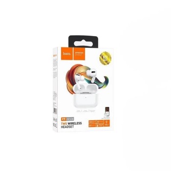Hoco DES08 Wireless Hands Free TWS v5.0 300mAh και 3h Ώρες Λειτουργίας Λευκά