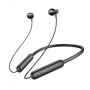 Hoco DM50 Bluetooth Hands Free Neckband Lightweight v5.3 Διάρκεια Μπαταρίας 500mAh 80 Ώρες Αναπαραγωγής Μαύρα
